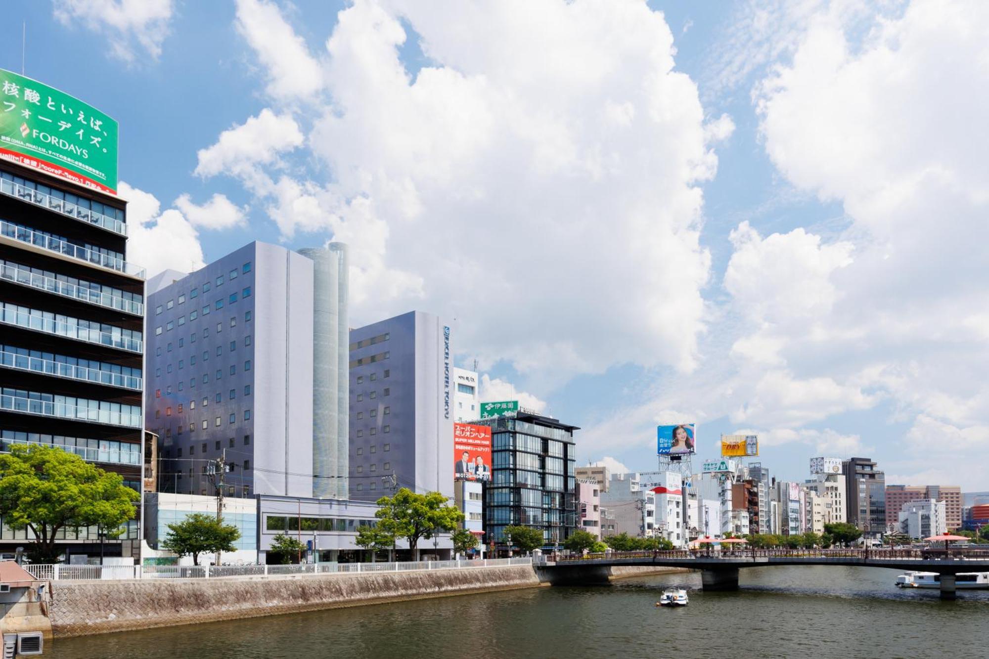 Hakata Excel Hotel Tokyu Fukuoka  Exterior foto